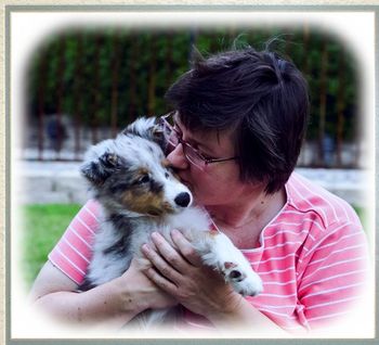Marilyn & Leo~~ Leo recently completed Pre Agility Two ! Way to go !!!!
